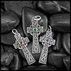 Revival Celtic Cross Pendant in Sterling Silver