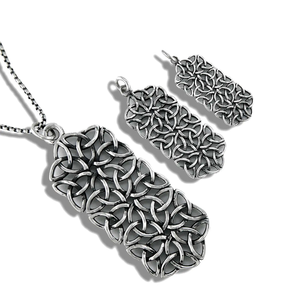 The Manu Pendant in Sterling Silver