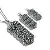 The Manu Pendant in Sterling Silver