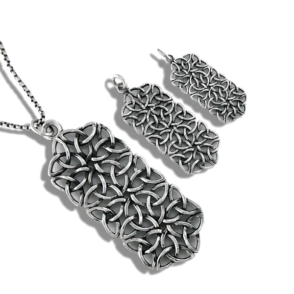 The Manu Pendant in Sterling Silver