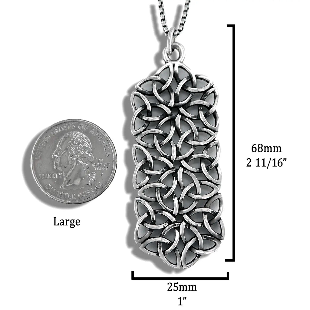 The Manu Pendant in Sterling Silver