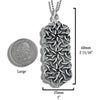 The Manu Pendant in Sterling Silver