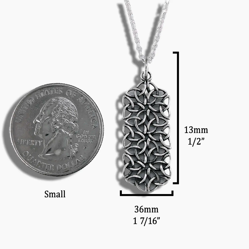 The Manu Pendant in Sterling Silver