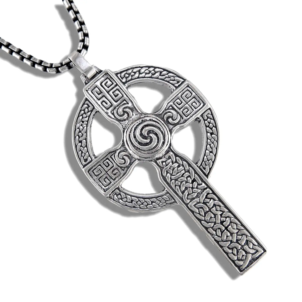 Sterling Silver Farr Cross Pendant