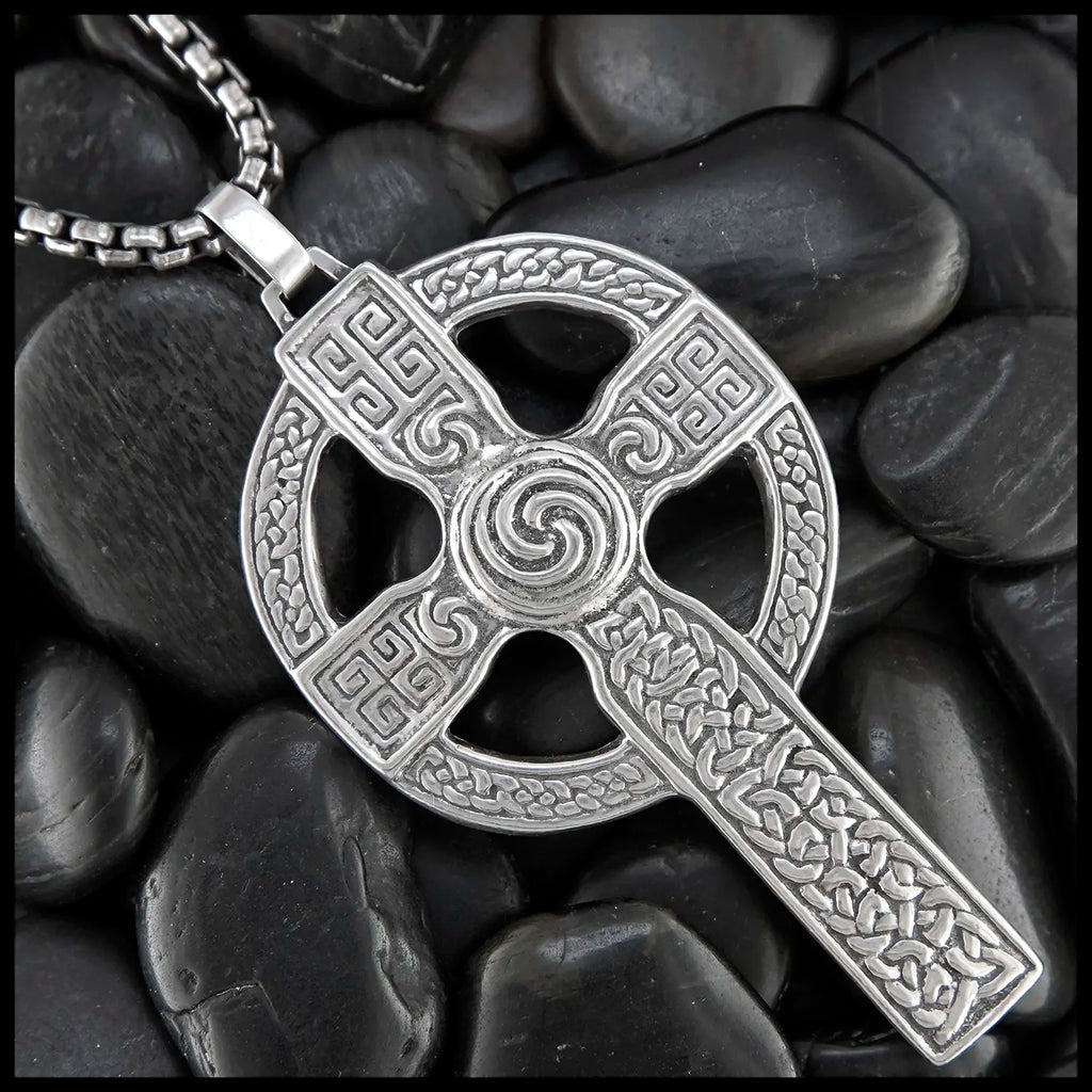 Sterling Silver Farr Cross Pendant