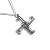 St. Brigid's Swirl Cross in Sterling Silver