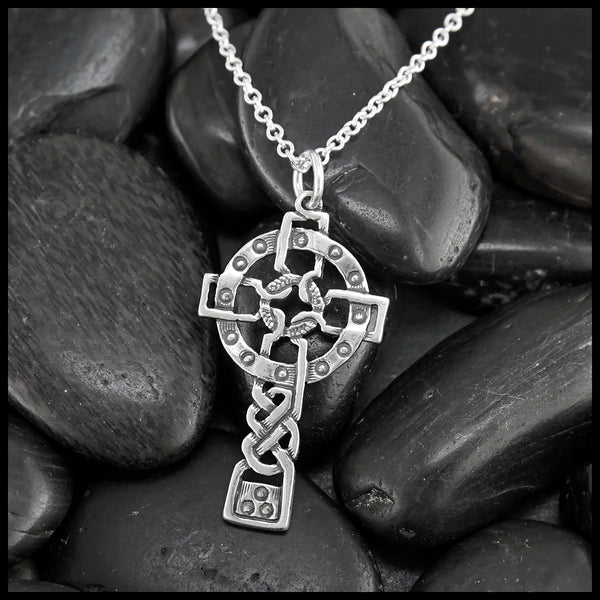 McHenry Celtic Cross Pendant in Sterling Silver