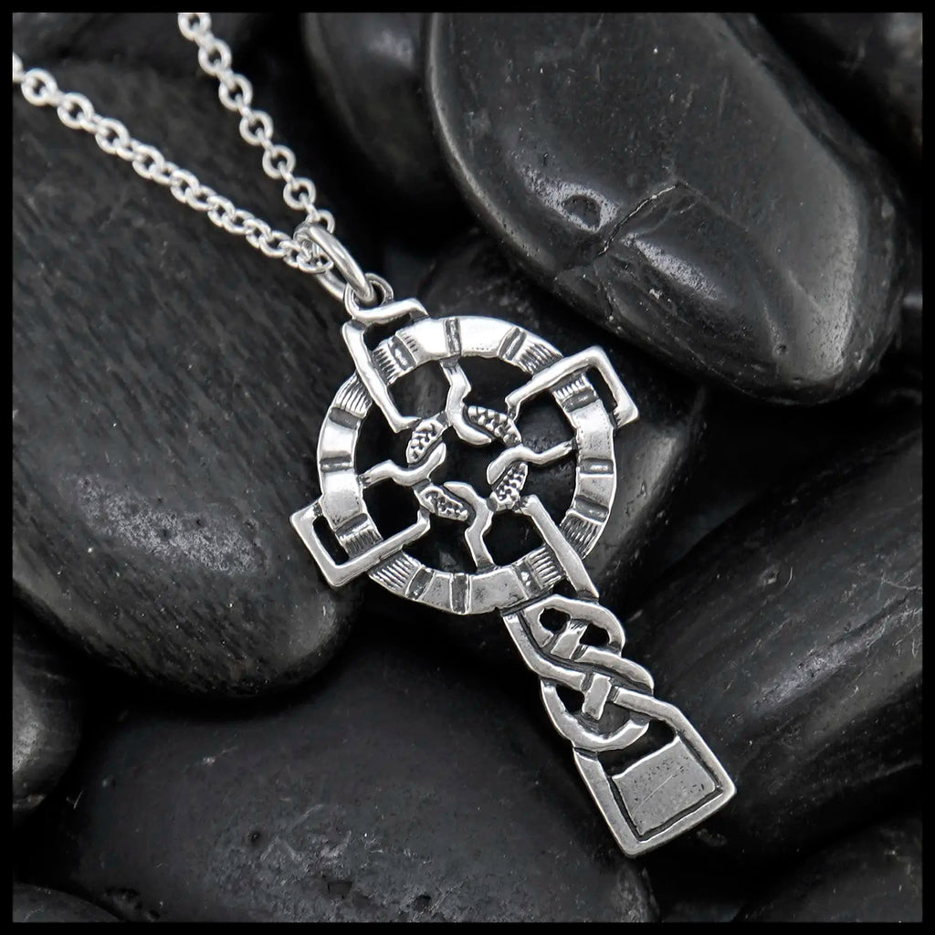 McHenry Celtic Cross Pendant in Sterling Silver