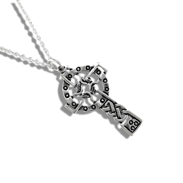 McHenry Celtic Cross Pendant in Sterling Silver