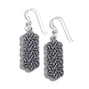Manu Drop Earrings in Sterling Silver