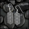 Manu Drop Earrings in Sterling Silver