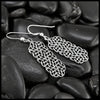 Manu Drop Earrings in Sterling Silver