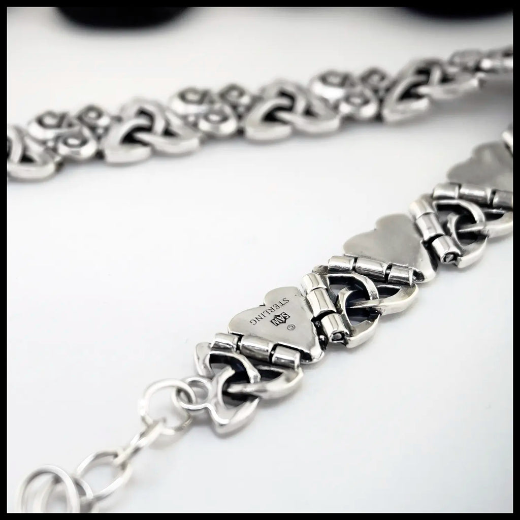 The Three Sisters Alternating Link Bracelet