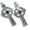 Colum Cille Pectoral Cross Pendant in Sterling Silver