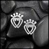 Silver Luckenbooth Post Earrings in Two Sizes