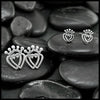 Silver Luckenbooth Post Earrings in Two Sizes