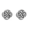 Josephine's Knot Post Earrings in Silver