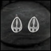 Deer Print Stud Earrings