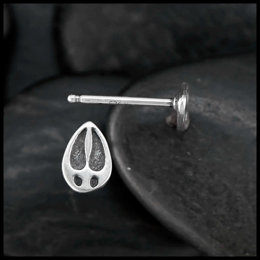 Deer Print Stud Earrings