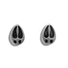 Deer Print Stud Earrings