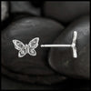 Butterfly Post Earrings