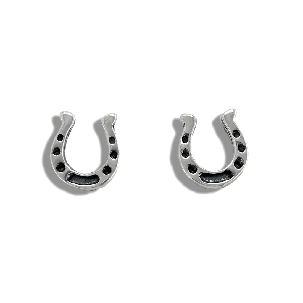 Horseshoe Post Earring