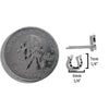 Horseshoe Post Earring
