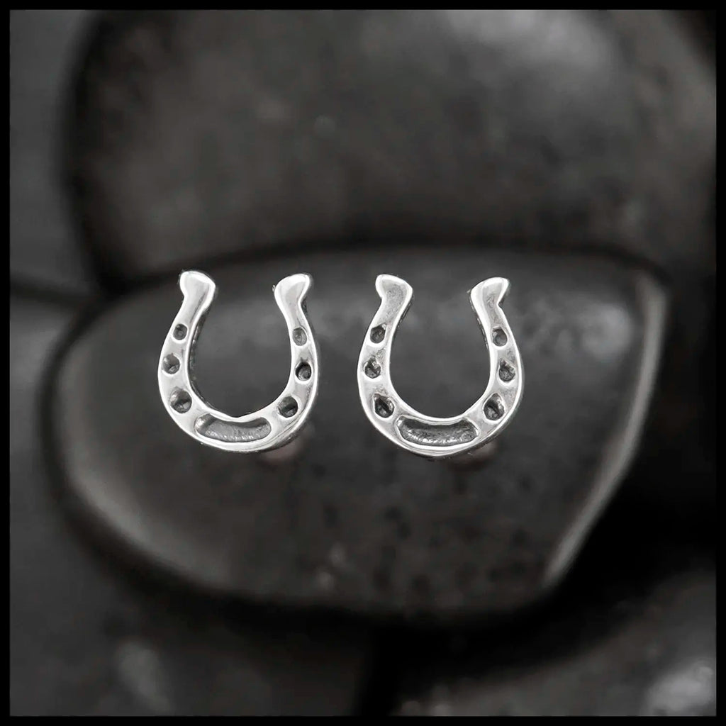 Horseshoe Post Earring