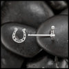 Horseshoe Post Earring