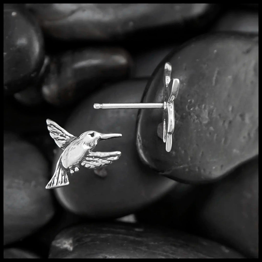Hummingbird Post Earrings