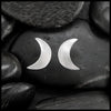 Crescent Moon Post Earrings