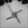Saint Brigid's Cross in Sterling Silver- Extra Larger