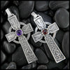 Sterling Silver Colum Cille Celtic Cross Pendant