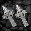 Sterling Silver Colum Cille Celtic Cross Pendant