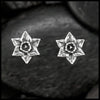 Daffodil Post Earrings in Sterling Silver