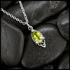 Celtic Goddess Pendant with Peridot