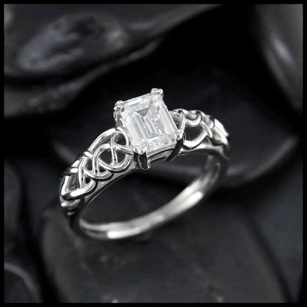 Aisling Ring in 14K White Gold