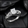 Aisling Ring in 14K White Gold