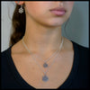 Ballybunion Knot Pendant and Earring Set in Sterling Silver