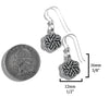 Ballybunion Knot Earrings Sterling Silver