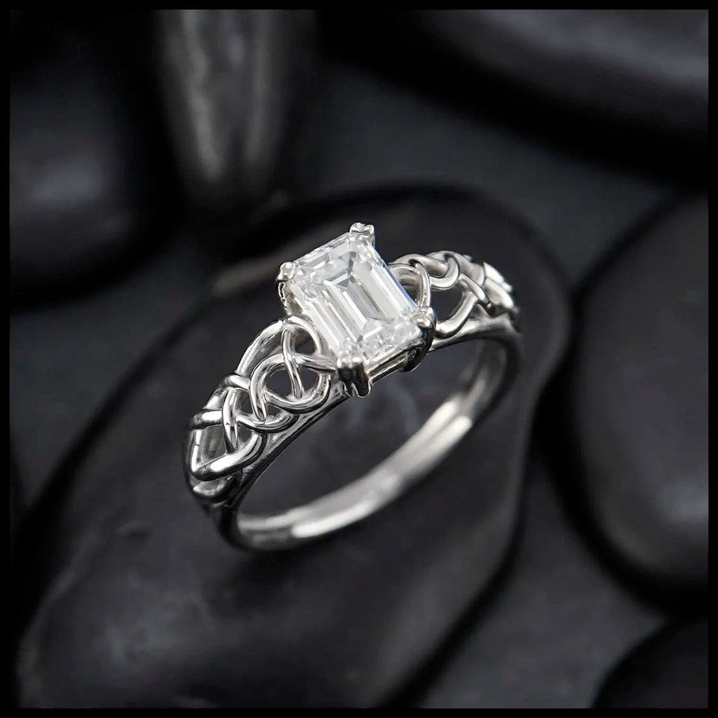 Aisling Ring in 14K White Gold