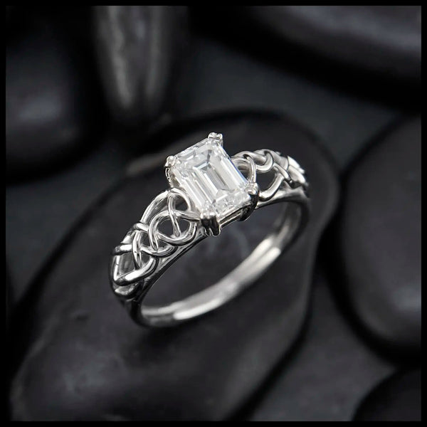 Aisling Ring in 14K White Gold