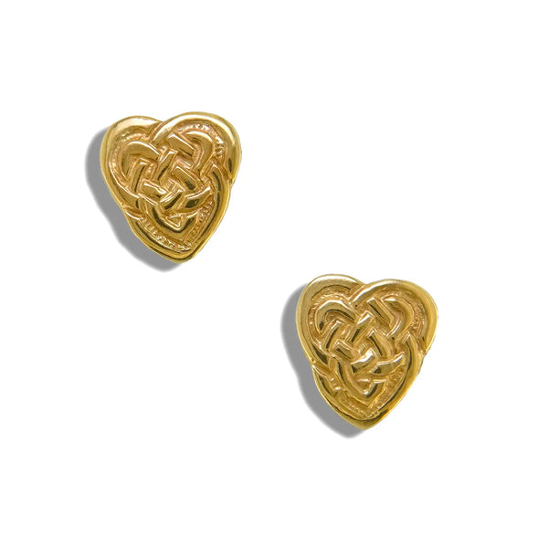 Gold Maggie's Heart Earrings