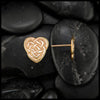 Gold Maggie's Heart Earrings