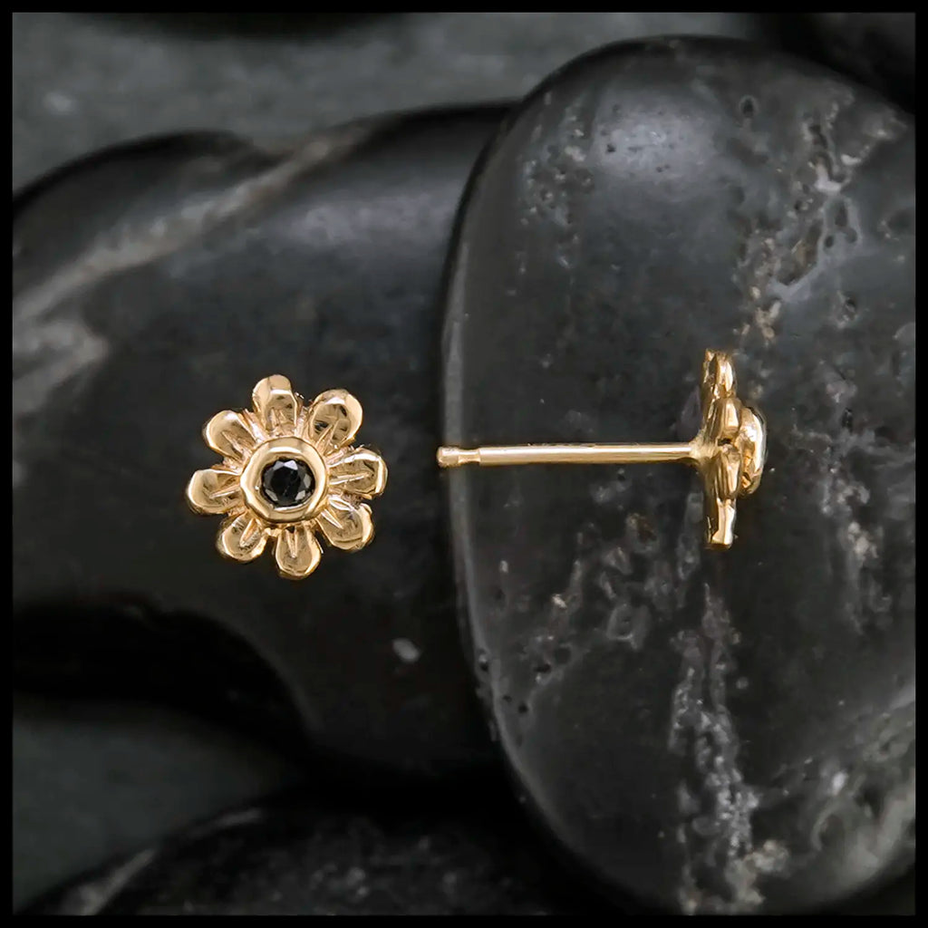 Black Eyed Susan Post Earrings