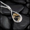 Teardrop Pendants with Thistle, Shamrock, or Trinity Knot