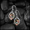 Tri-color Claddagh Pendant in Gold and Silver