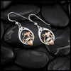 Tri-color Claddagh Pendant in Gold and Silver