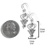 An Teor Celtic Heart Earrings
