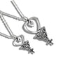 An Teor Celtic Heart Pendants